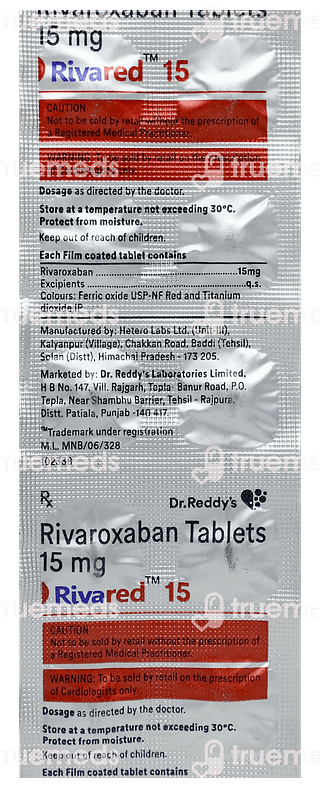 Rivared 15 Tablet 10