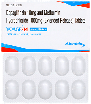 Voage M 10mg/1000mg Tablet 10