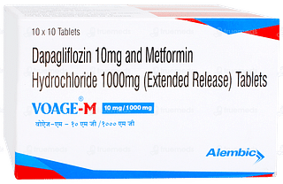 Voage M 10mg/1000mg Tablet 10