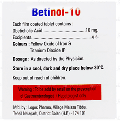 Betinol 10 Tablet 10 Betinol 10 Tablet 10