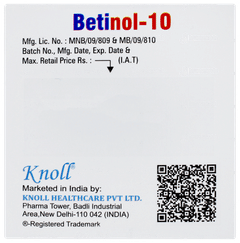 Betinol 10 Tablet 10 Betinol 10 Tablet 10