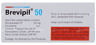 Brevipil 50 Tablet 10