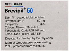 Brevipil 50 Tablet 10