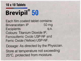 Brevipil 50 Tablet 10