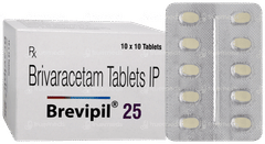 Brevipil 25 Tablet 10 Brevipil 25 Tablet 10