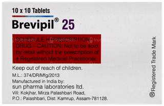 Brevipil 25 Tablet 10
