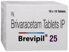 Brevipil 25 Tablet 10 Brevipil 25 Tablet 10