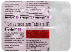 Brevipil 25 Tablet 10 Brevipil 25 Tablet 10