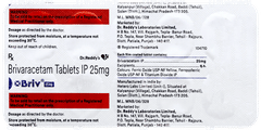 Briv 25mg Tablet 10 Briv 25mg Tablet 10