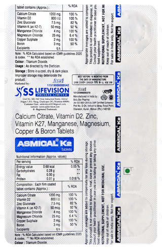 Asmical K2 Tablet 10