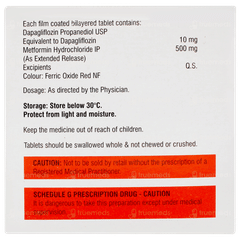 Dapabite M 10/500 Tablet 10 Dapabite M 10/500 Tablet 10