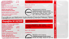 Dapabite M 10/500 Tablet 10 Dapabite M 10/500 Tablet 10