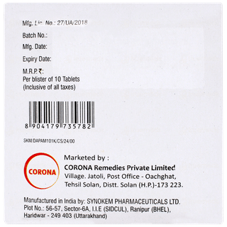 Dapabite M 10/1000 Tablet 10