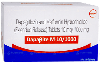 Dapabite M 10/1000 Tablet 10