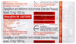 Dapabite M 10/1000 Tablet 10