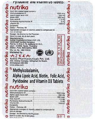 Nutrika Tablet 10