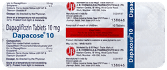 Dapacose 10 Tablet 10