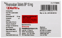 Exafib 10 Tablet 14 Exafib 10 Tablet 14