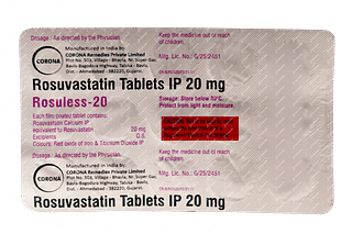 Rosuless 20 MG Tablet  15