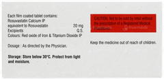 Rosuless 20 Tablet 15