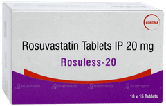 Rosuless 20 Tablet 15