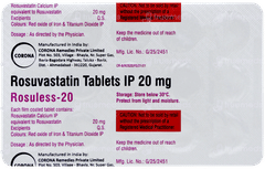 Rosuless 20 Tablet 15