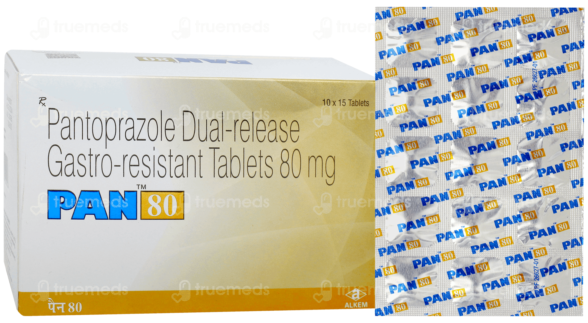 Pan 80 MG | Order Pan 80 MG Tablet Online at Truemeds