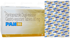 Pan 80 Tablet 15