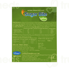 Sugar Bite Natura Stevia Sweet Pellets 100