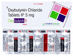 Oxybutyrin 5 Tablet 10