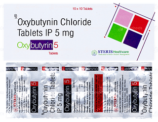 Oxybutyrin 5 Tablet 10