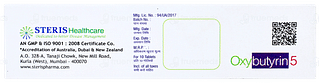 Oxybutyrin 5 Tablet 10
