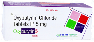 Oxybutyrin 5 Tablet 10