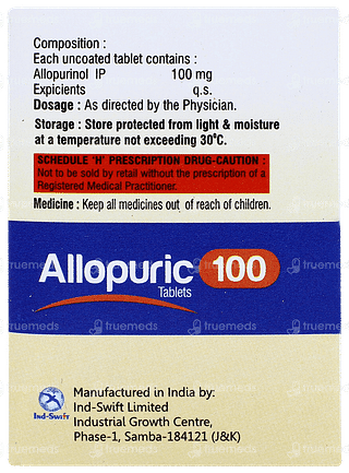 Allopuric 100 Tablet 10