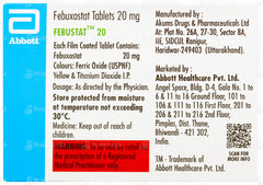 Febustat 20 Tablet 15