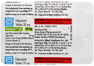 Febustat 20 Tablet 15
