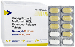 Daparyl M 10/1000 Tablet 10