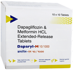 Daparyl M 10/1000 Tablet 10 Daparyl M 10/1000 Tablet 10