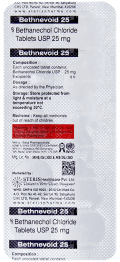 Bethnevoid 25 Tablet 10 Bethnevoid 25 Tablet 10