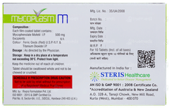 Mycoplasm M Tablet 10
