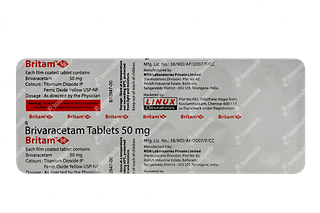 Britam 50 MG Tablet 10