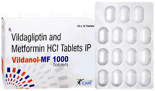 Vildanol Mf 1000 Tablet 15