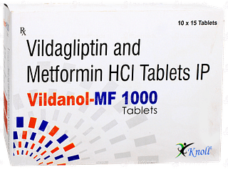 Vildanol Mf 1000 Tablet 15