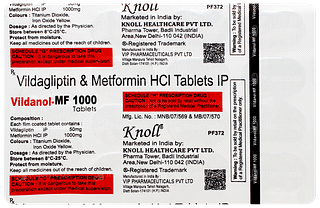 Vildanol Mf 1000 Tablet 15