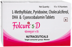 Folcure 5 D Tablet 10