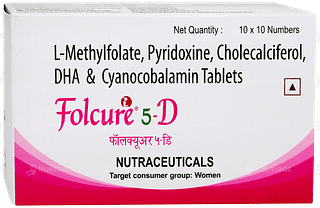 Folcure 5 D Tablet 10