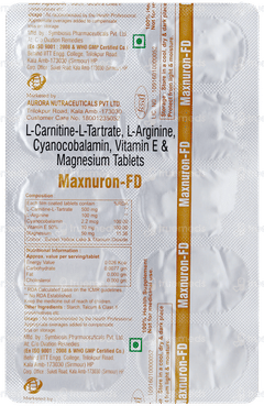 Maxnuron Fd Tablet 10