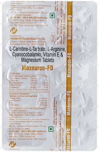 Maxnuron Fd Tablet 10