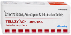 Tellzy Ach 40/5/12.5 Tablet 10 Tellzy Ach 40/5/12.5 Tablet 10