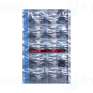 Surbex Fe Chewable Tablet 15